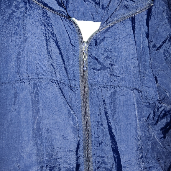 Vintage MacGregor Wind Breaker Zip Up Lightweight Mock Neck Jacket Unisex - Picture 4 of 10